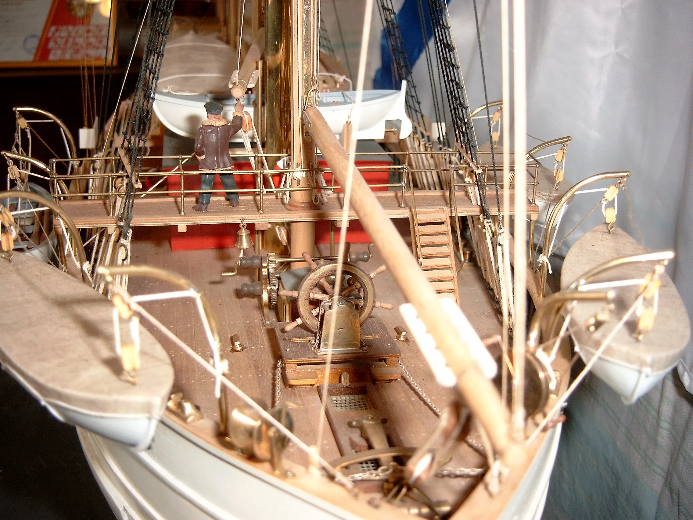 Модель корабля FRAM - Верфь на Столе