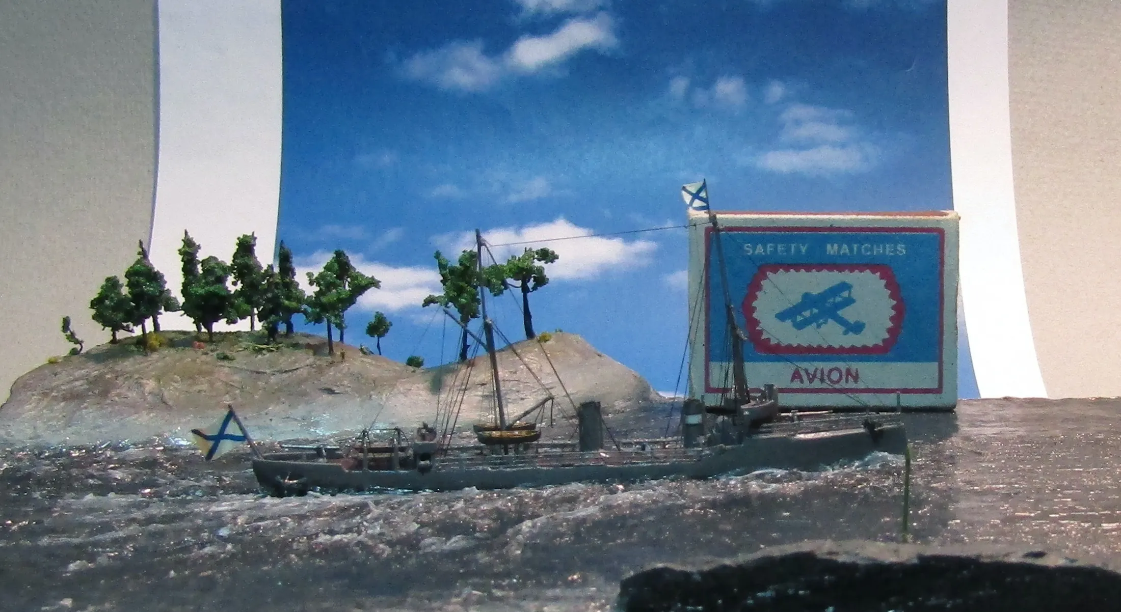 Модель корабля Эскадренный миноносец «Сибирский стрелок» 1906 г. - Верфь на Столе