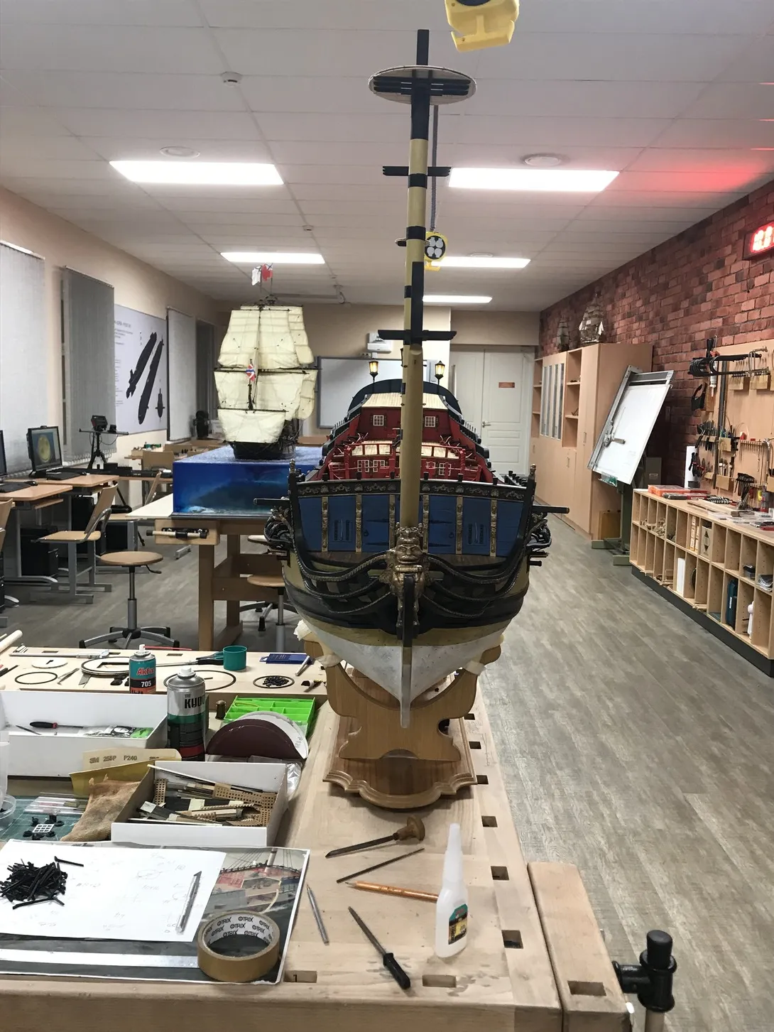 Модель корабля Линейный корабль "ПОЛТАВА" - Верфь на Столе