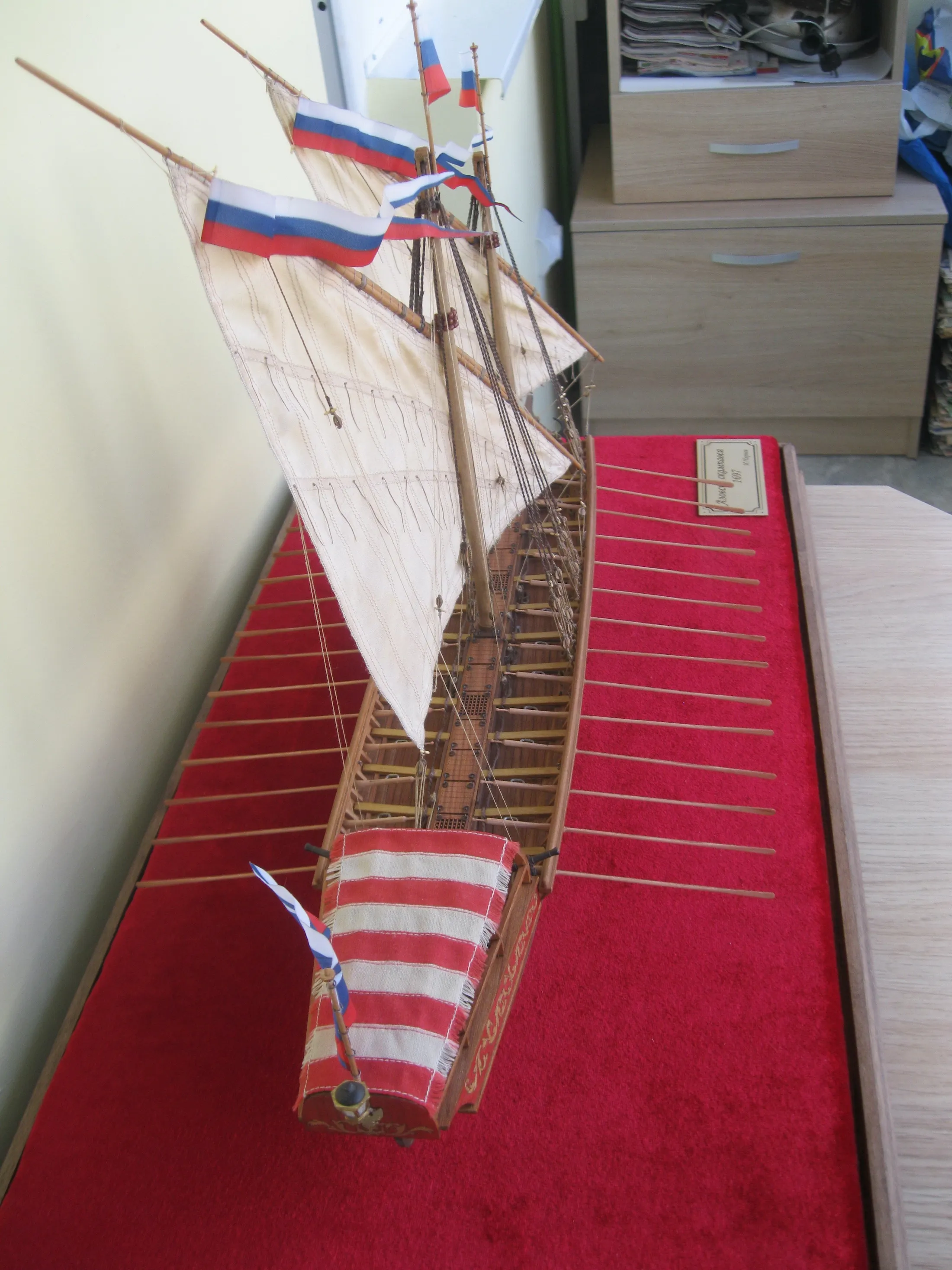 Модель корабля Азовская Скампавея - Верфь на Столе