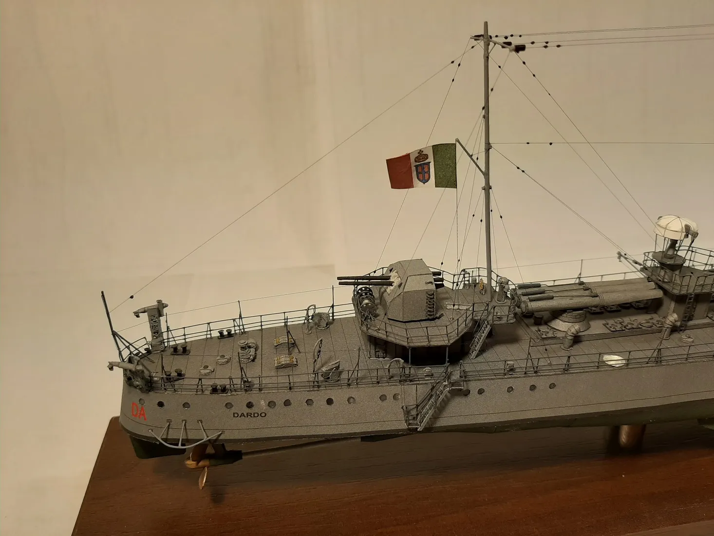 Модель корабля Эсминец "Dardo" - Верфь на Столе