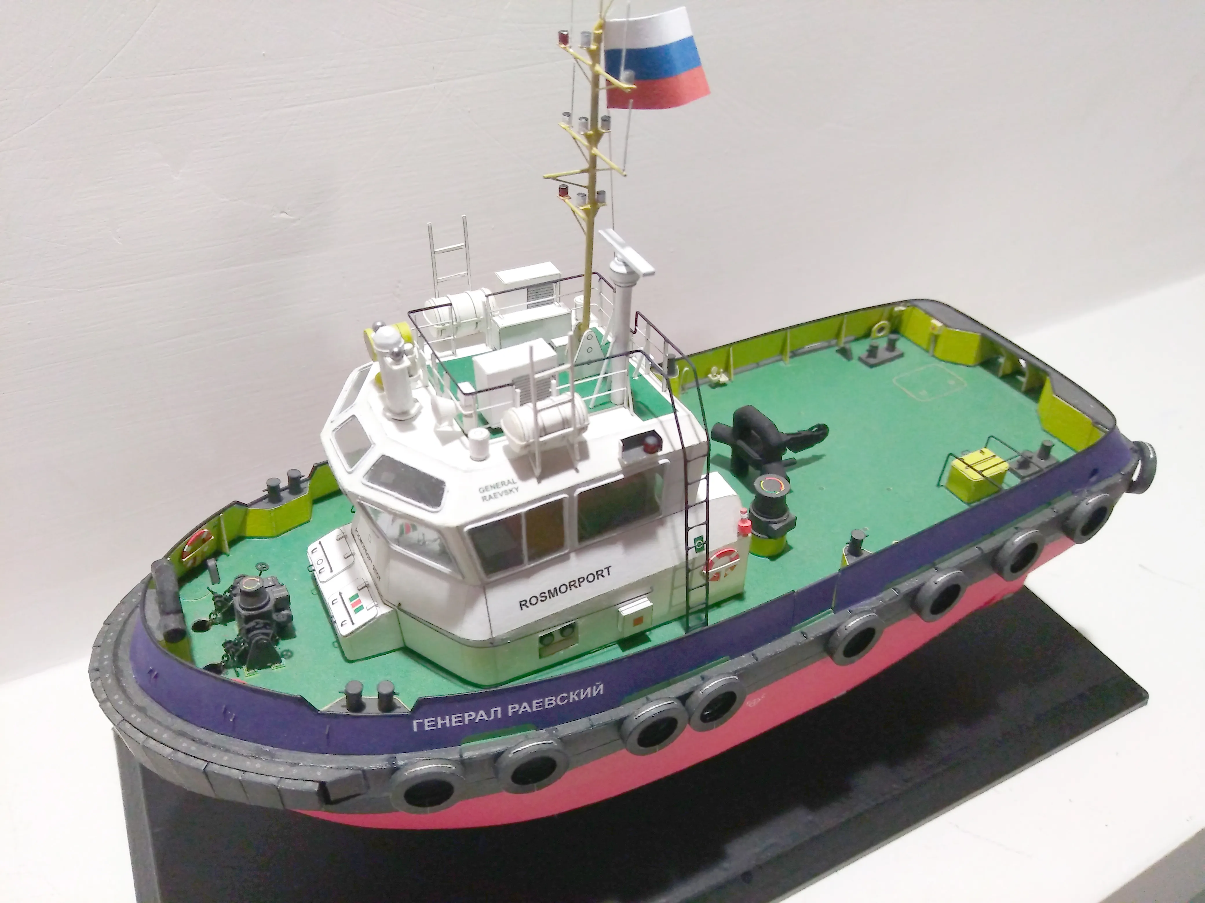 Модель корабля Буксир-кантовщик "Генерал Раевский" - Верфь на Столе