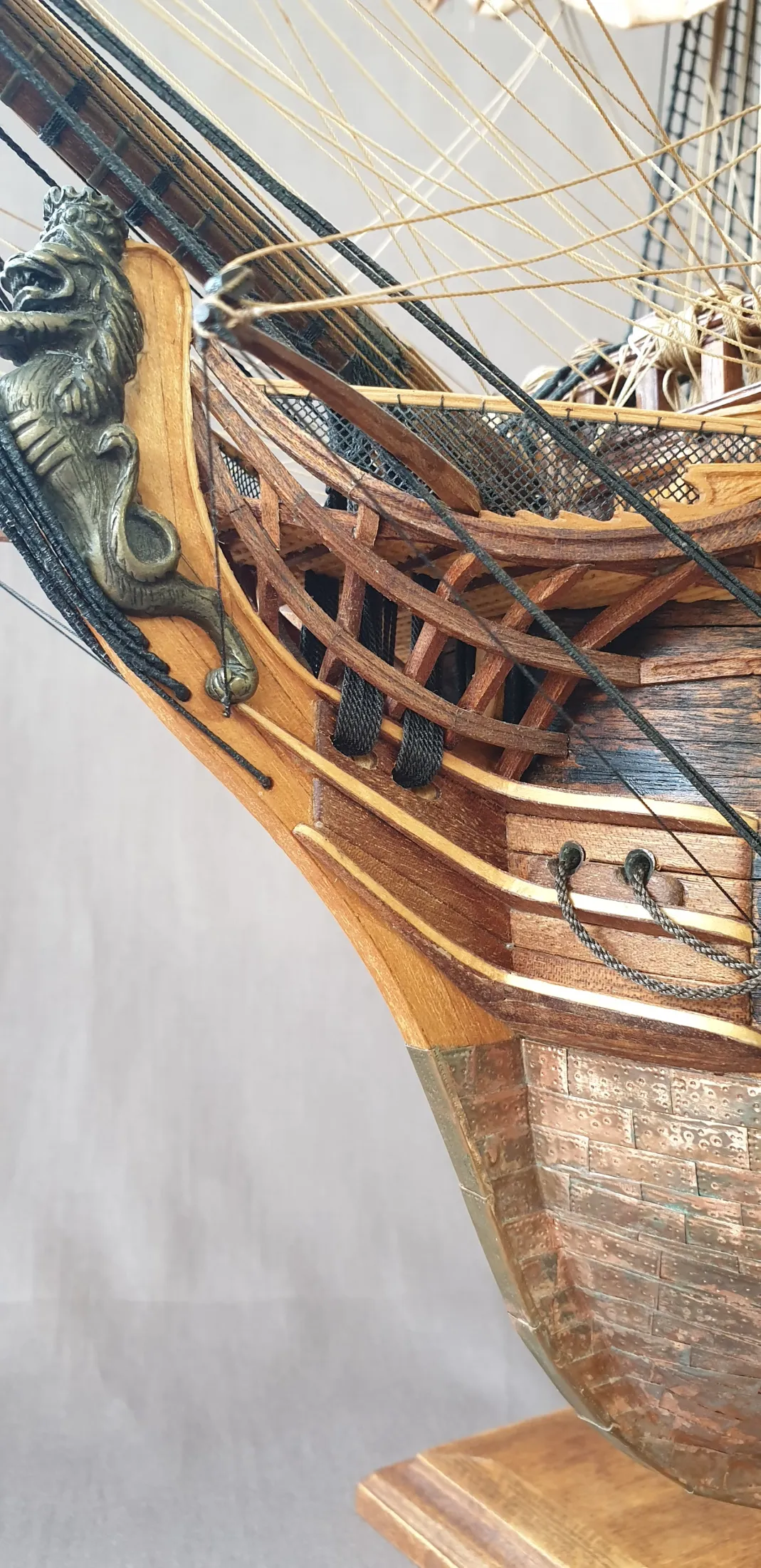 Модель корабля Santisima Trinidad (Испания), 1975 г. - Верфь на Столе