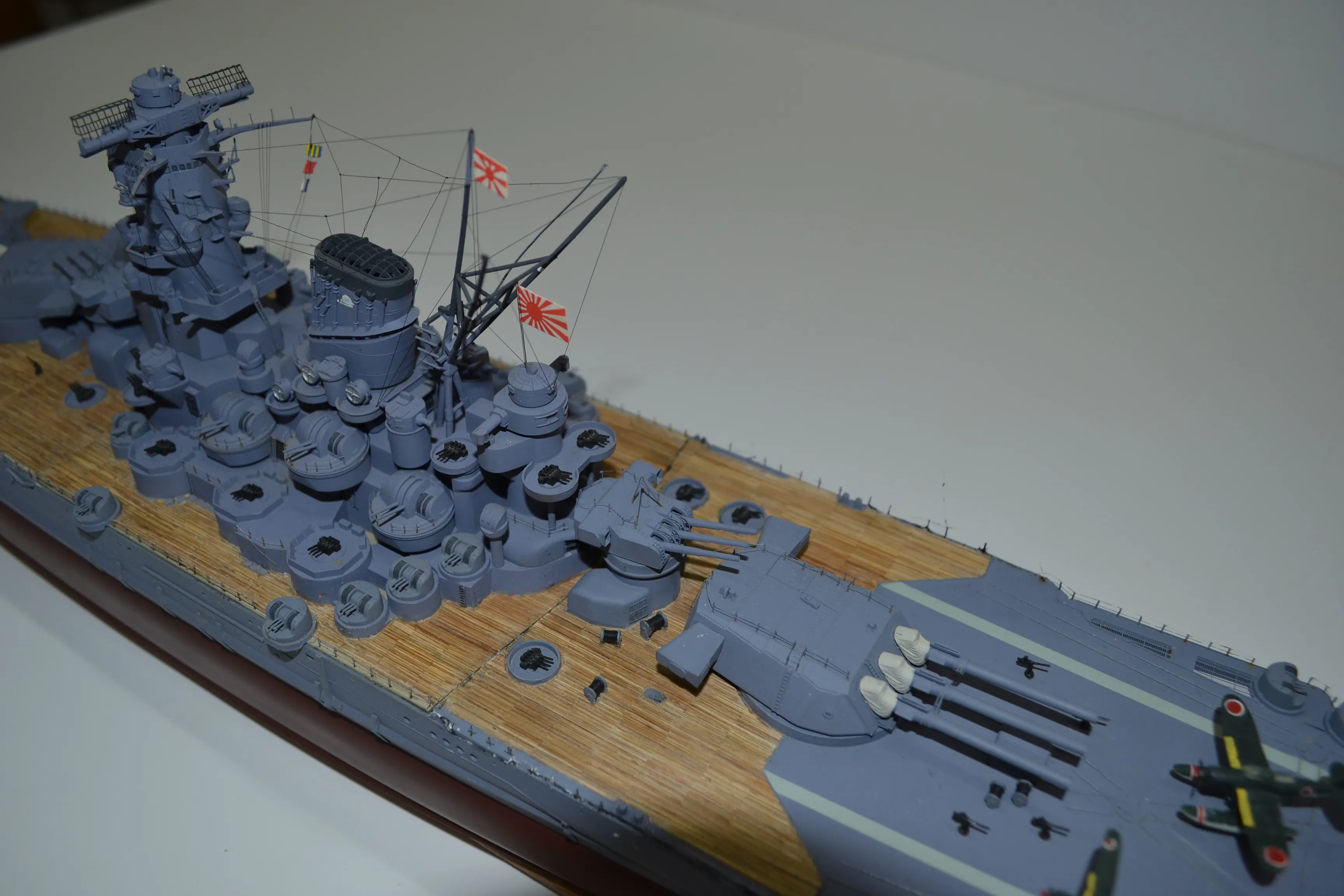 Модель корабля Линкор японского императорского флота «Мусаси» - Верфь на Столе
