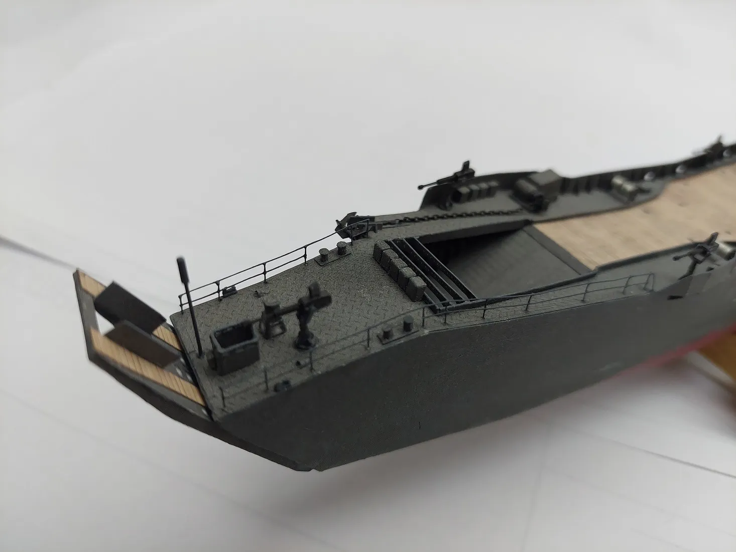 Модель корабля Танкодесантный корабль тип SBT - Верфь на Столе