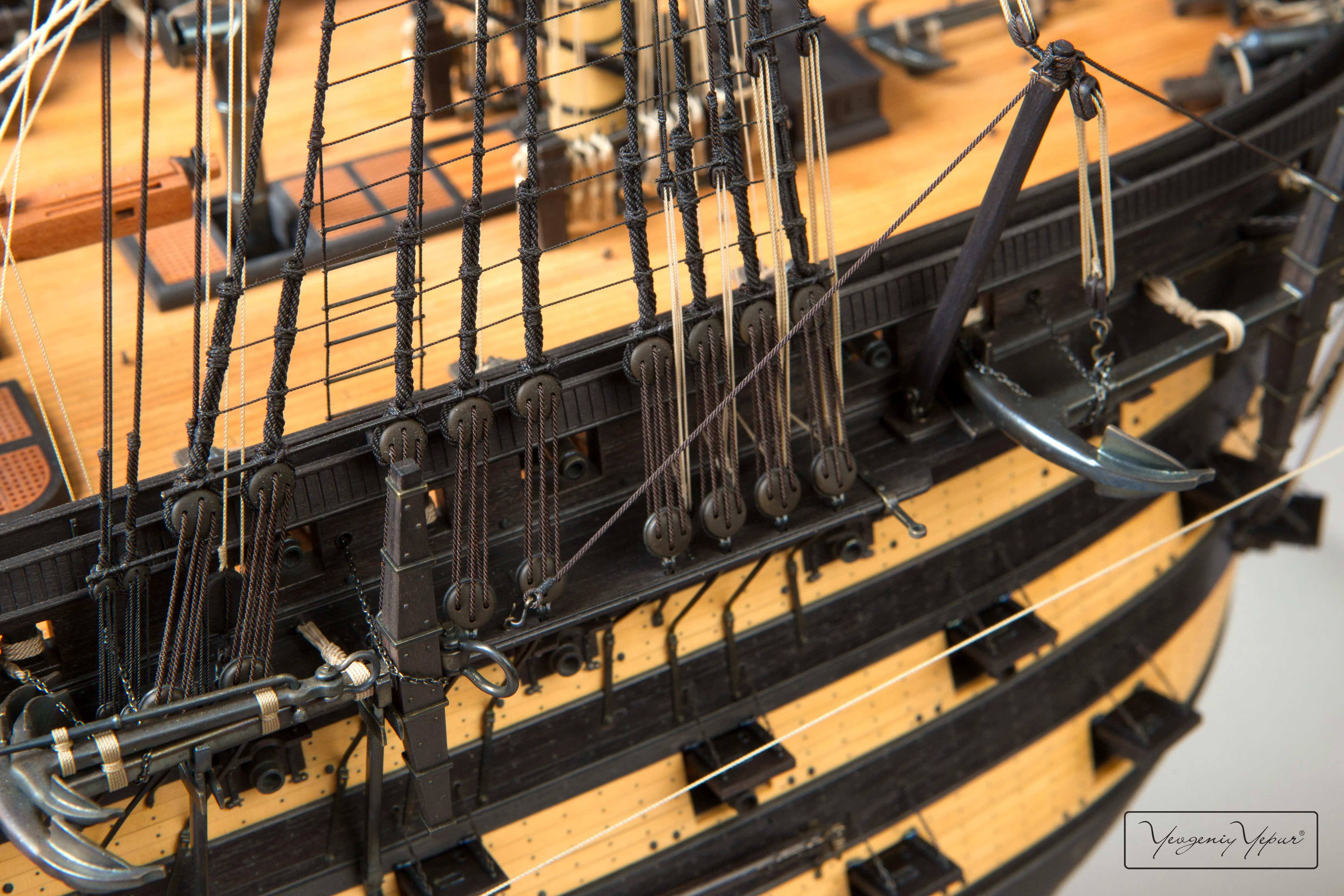 Модель корабля 120-ти пушечный корабль"Великий Князь Константин" - Верфь на Столе