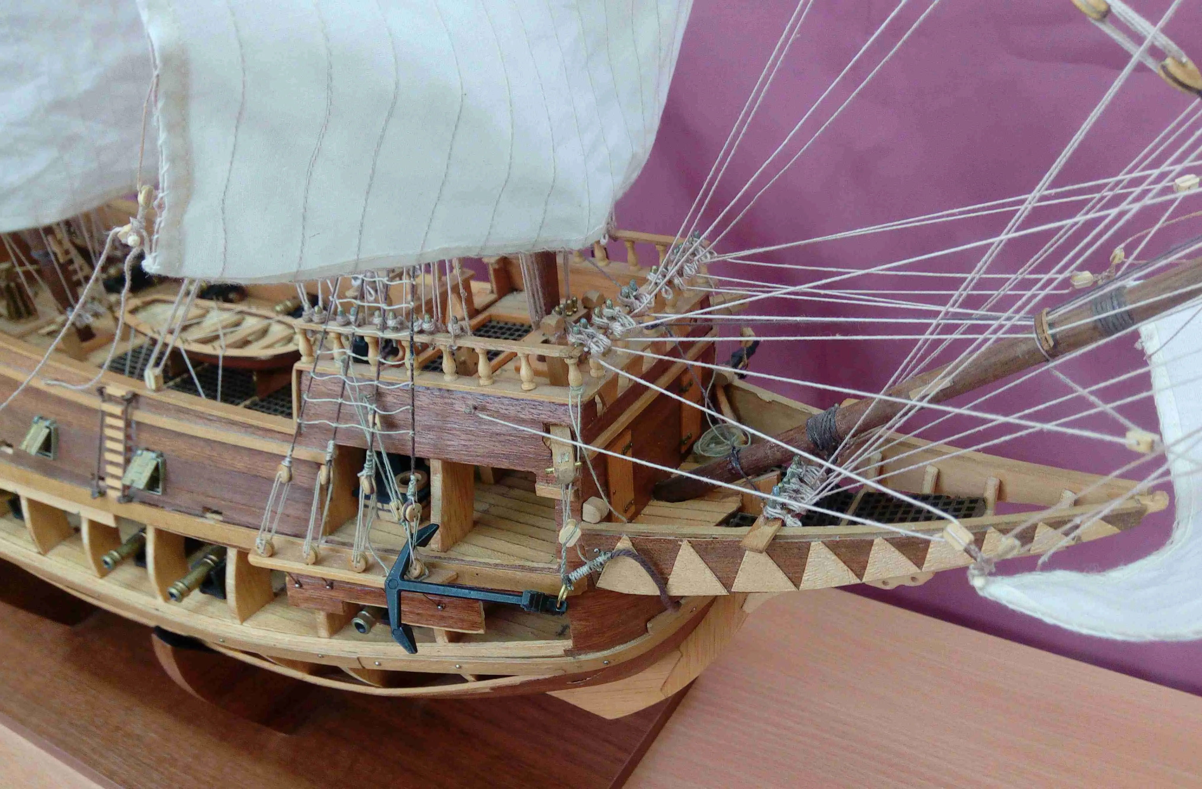 Модель корабля Галеон «Иоанн Креститель» (Джовани Батиста) - Верфь на Столе