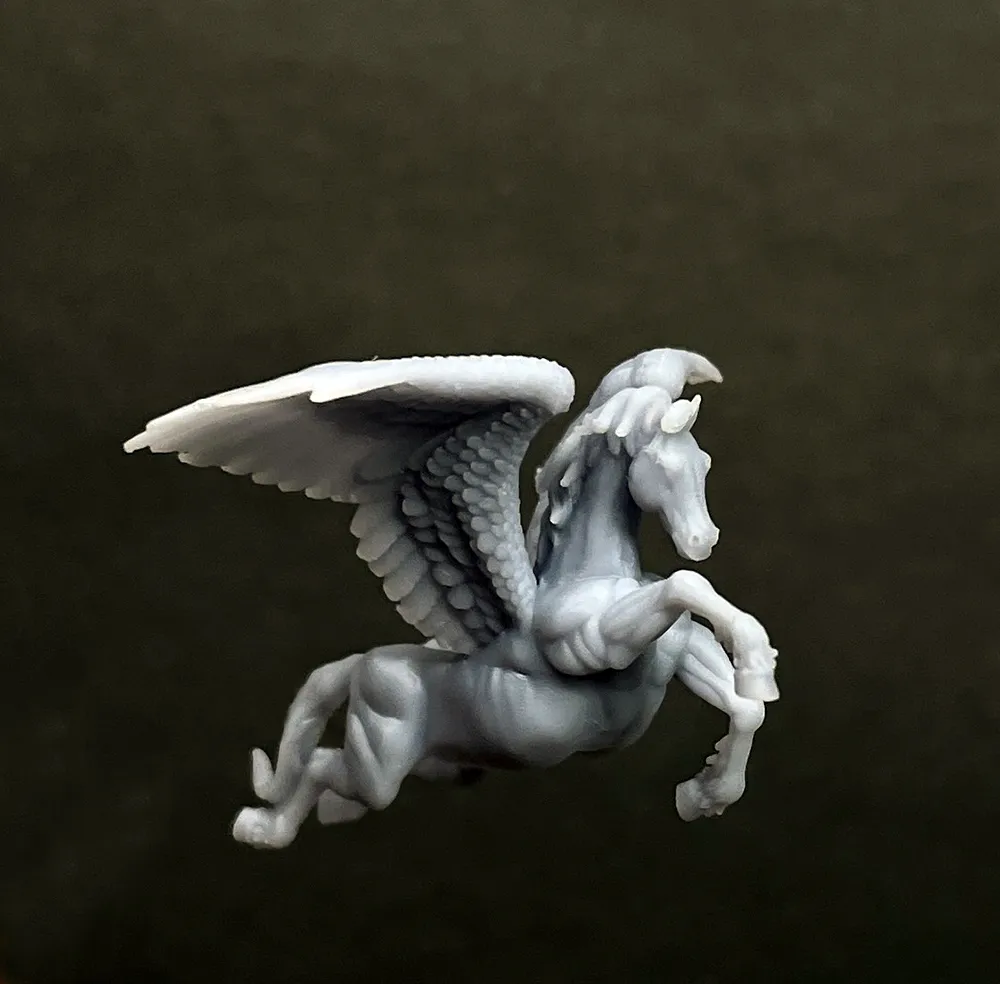 Носовая фигура Пегас №1, пластик, 37 мм, масштаб 1:64 Носовая фигура Пегас №1, пластик, 37 мм, масштаб 1:64