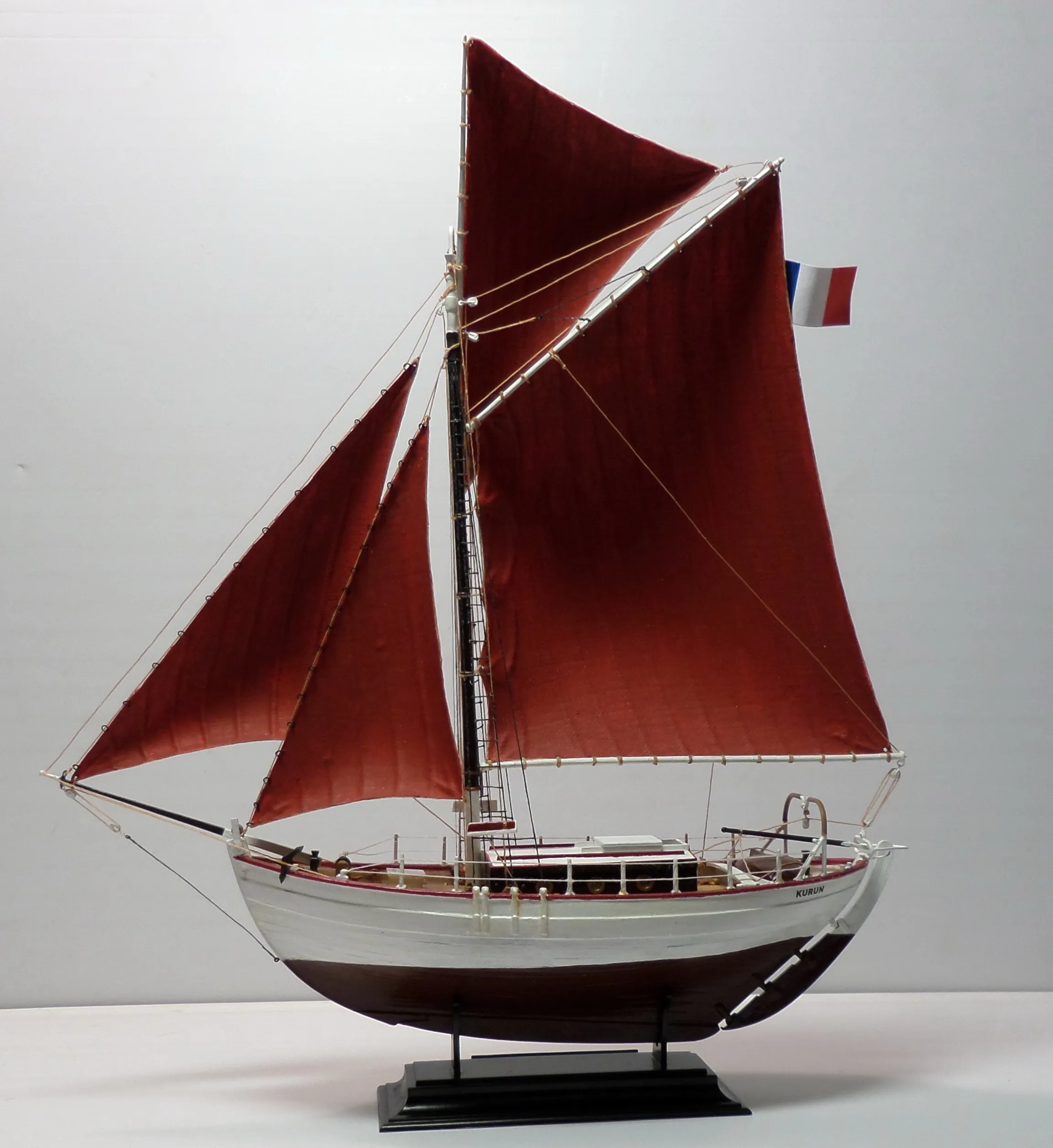 Модель корабля Cotre “Kurun”  - Верфь на Столе