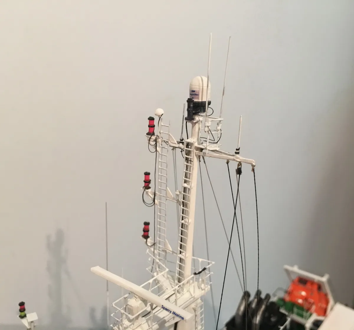 Модель корабля dredger "Josef Möbius" - Верфь на Столе