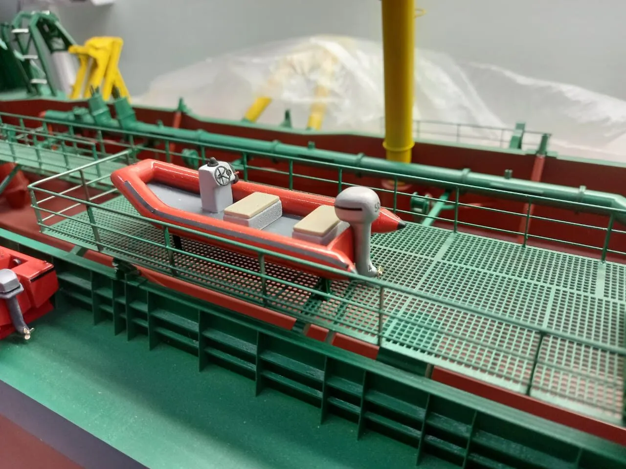 Модель корабля Дноуглубительное судно "Гленфорд" 2020 г. - Верфь на Столе