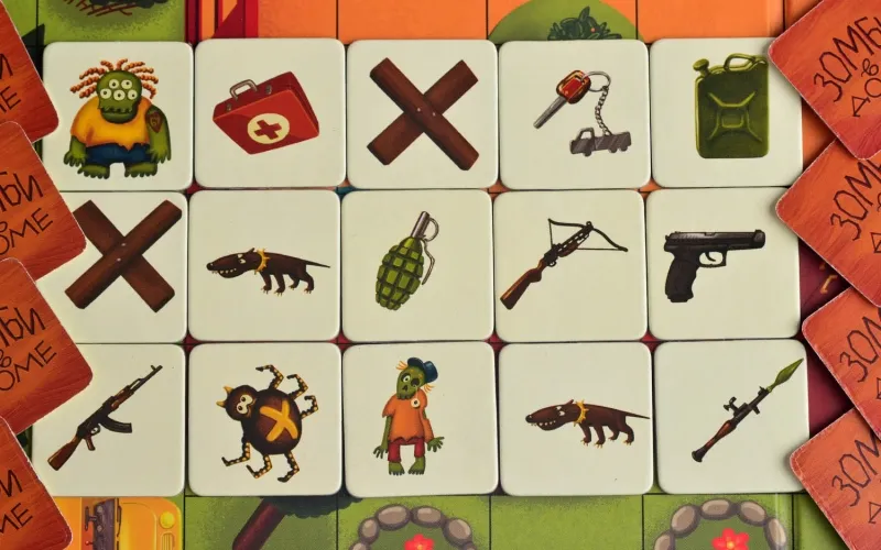 Настольная игра: Зомби в доме Настольная игра: Зомби в доме