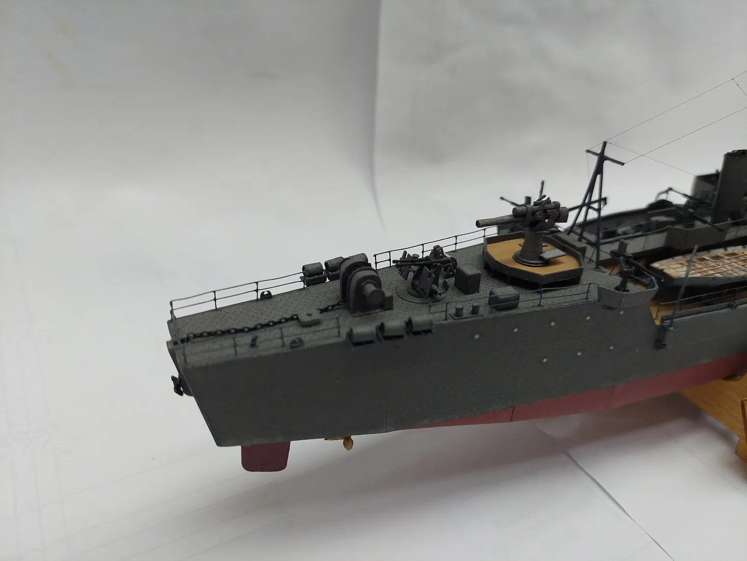 Модель корабля Танкодесантный корабль тип SBT - Верфь на Столе
