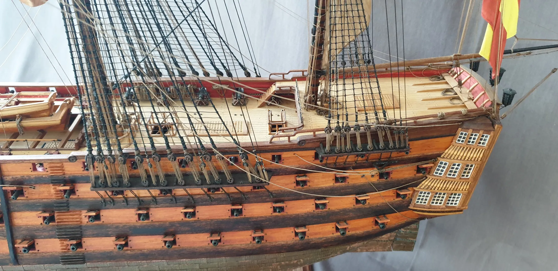 Модель корабля Santisima Trinidad (Испания), 1975 г. - Верфь на Столе