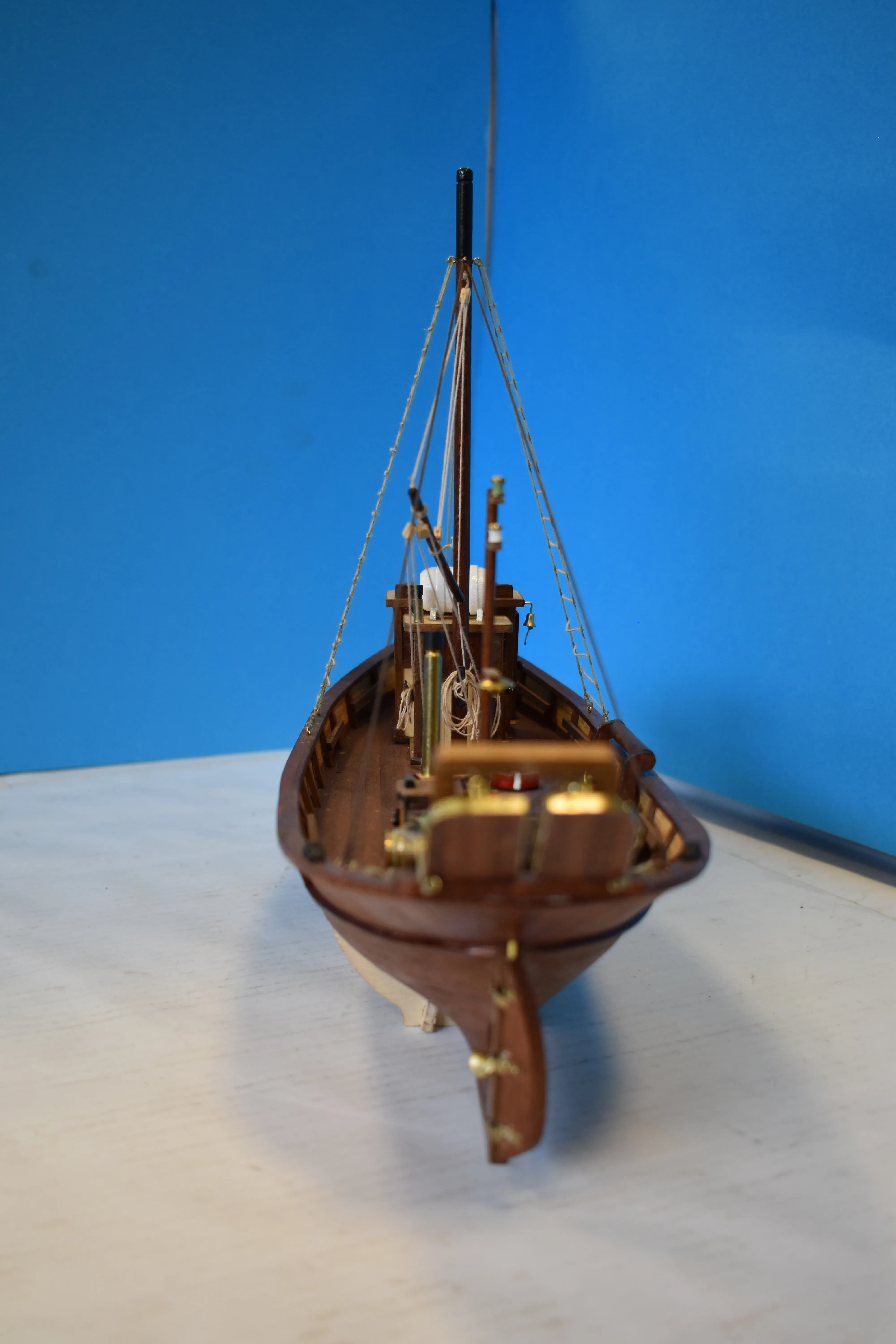 Модель корабля Рыбацкая лодка "Mare Nostrun" - Верфь на Столе