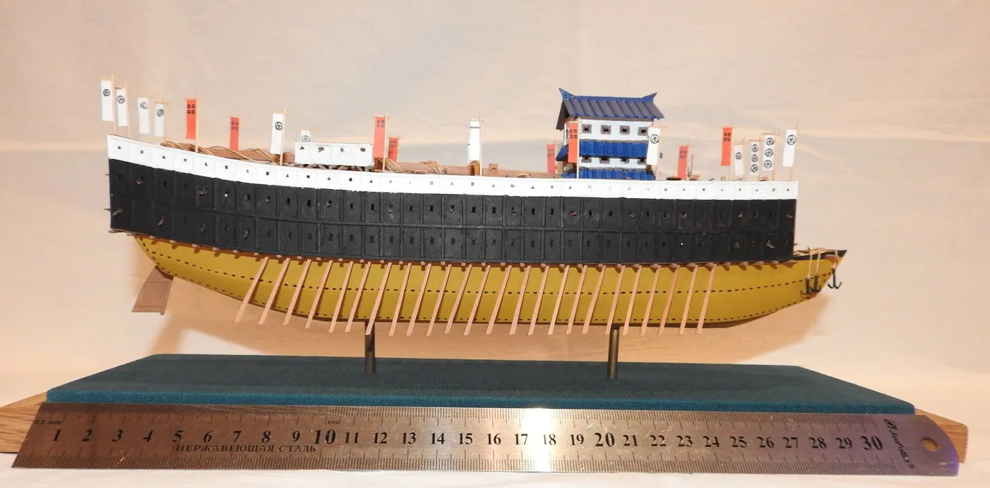 Модель корабля О'Атакебуне - Верфь на Столе