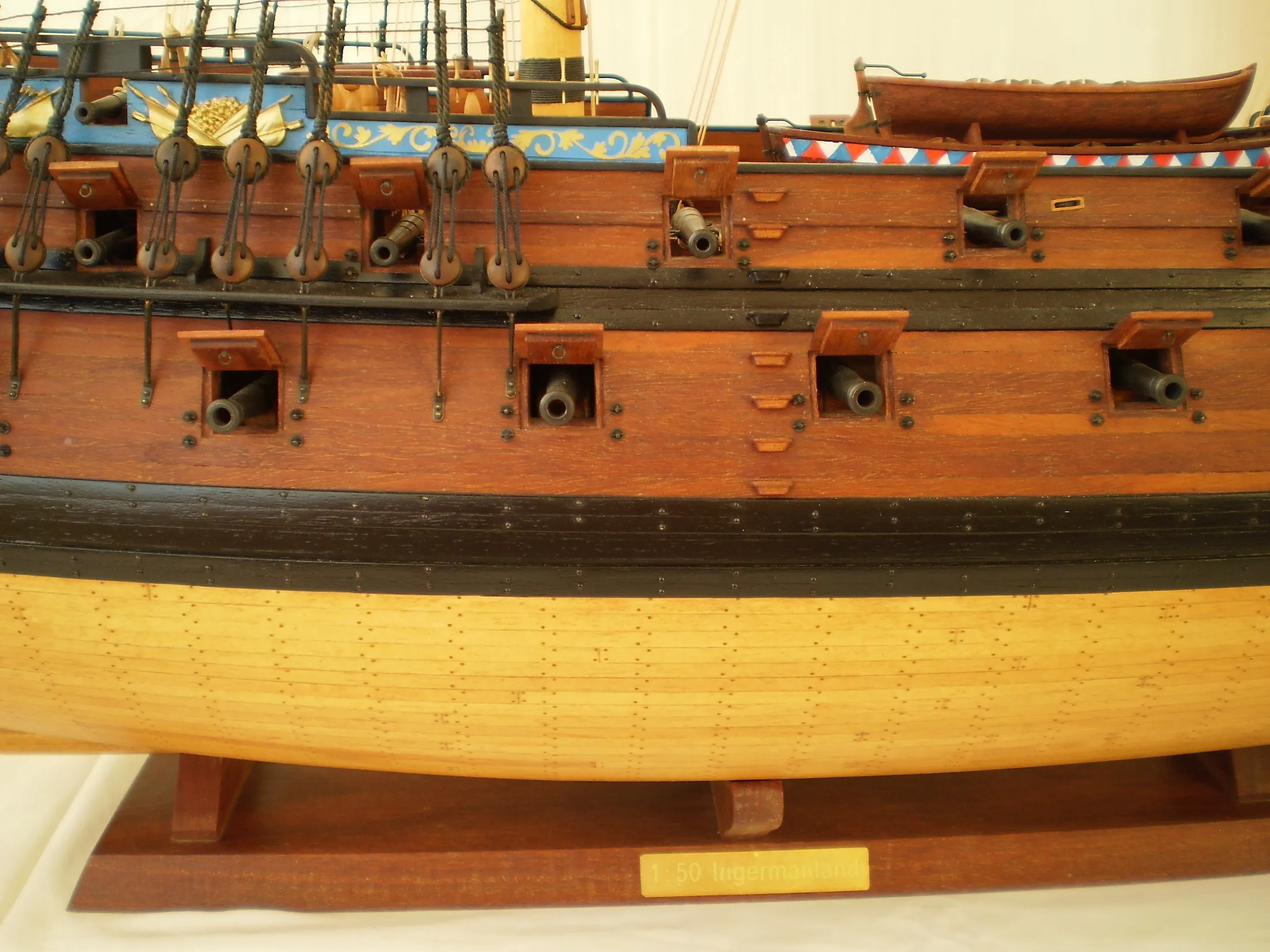 Модель корабля «Ингерманланд» (1715) - Верфь на Столе