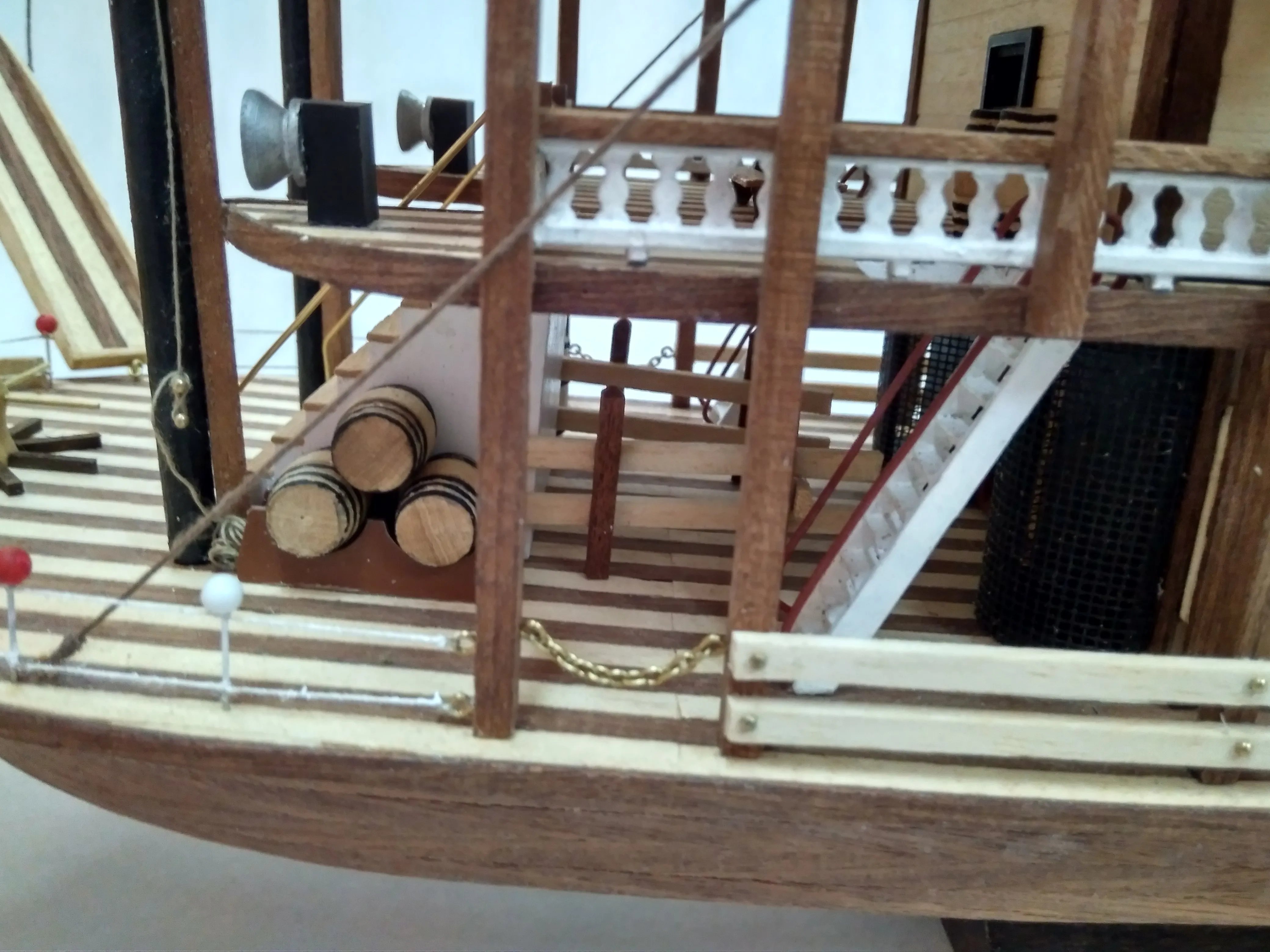 Модель корабля Колесный пароход "MISSISSIPPI" - Верфь на Столе