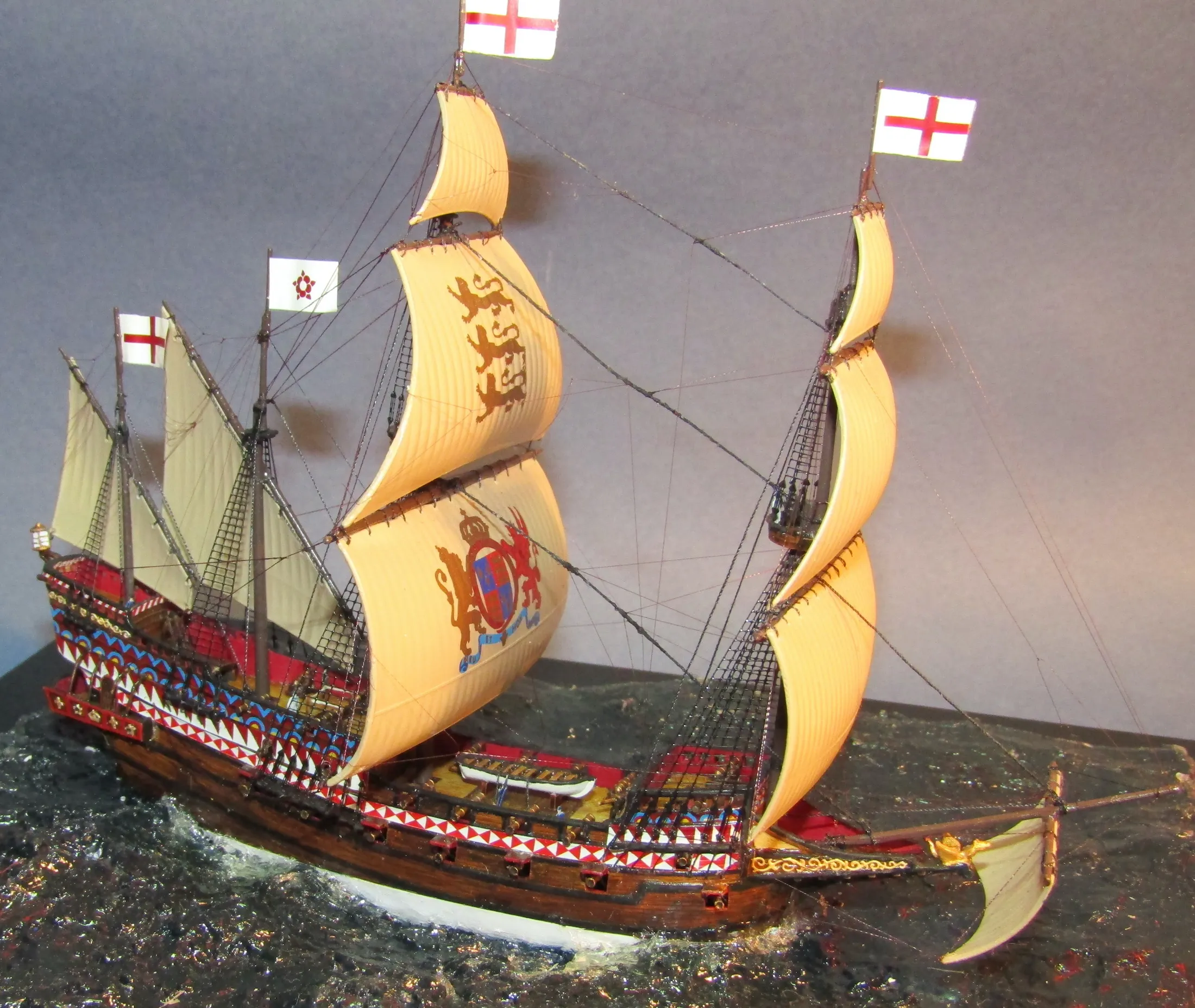 Модель корабля HMS “Revenge” 1577 - Верфь на Столе