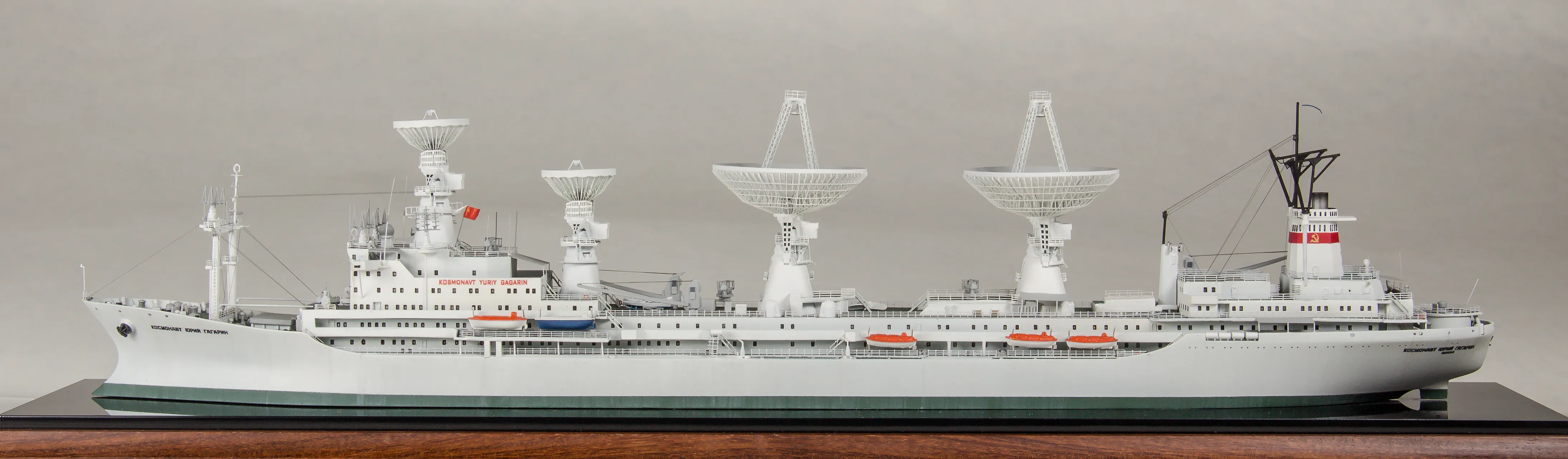 Модель корабля Корабль измерительного комплекса «Космонавт Юрий Гагарин» - Верфь на Столе