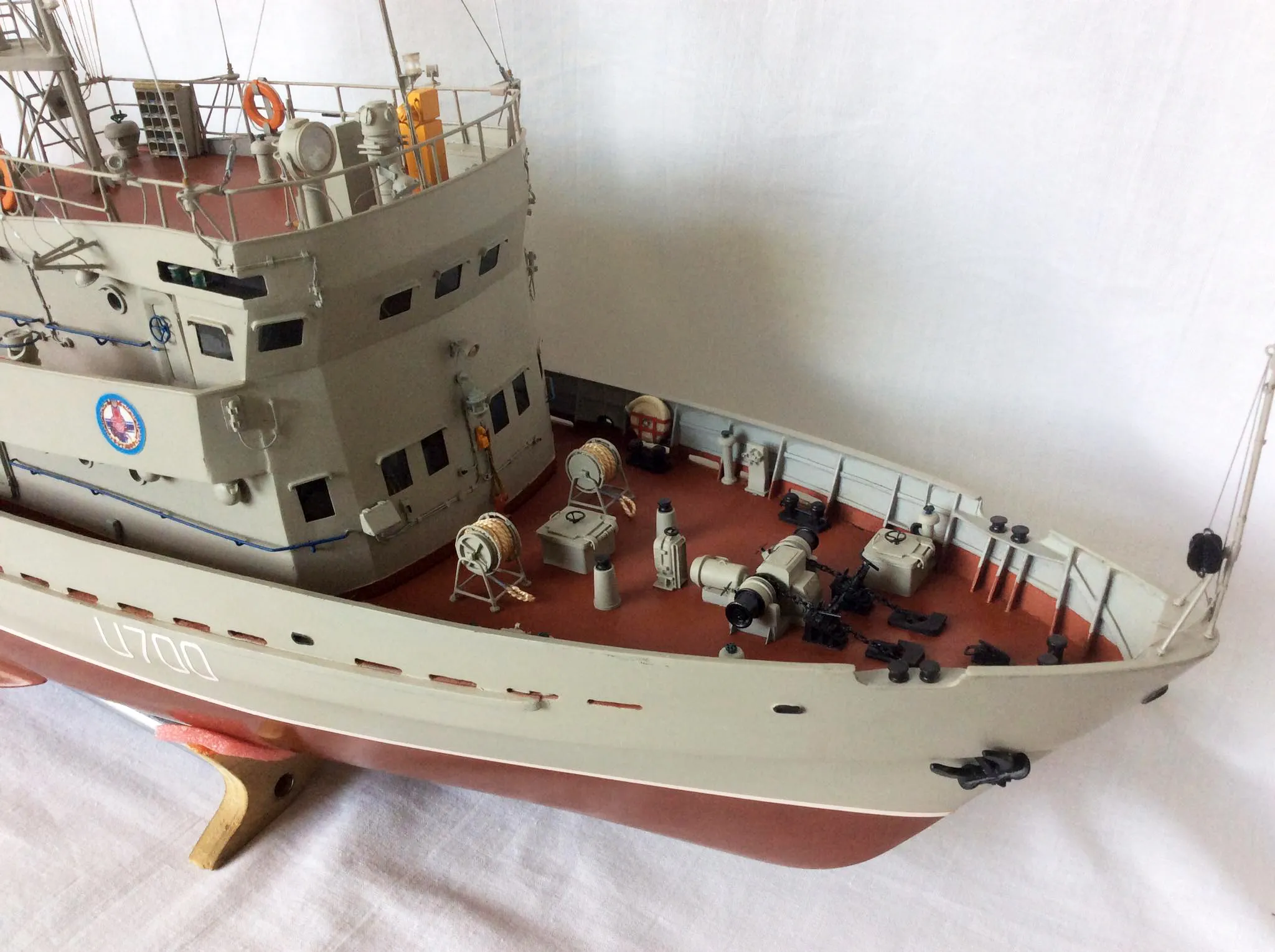 Модель корабля Водолазный бот проекта 535 типа "Краб"  - Верфь на Столе