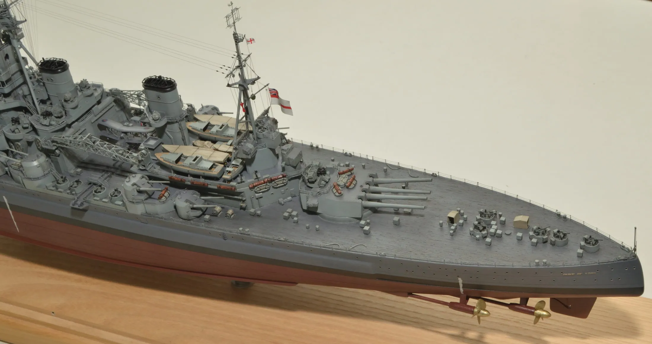 Модель корабля HMS Duke of York - Верфь на Столе