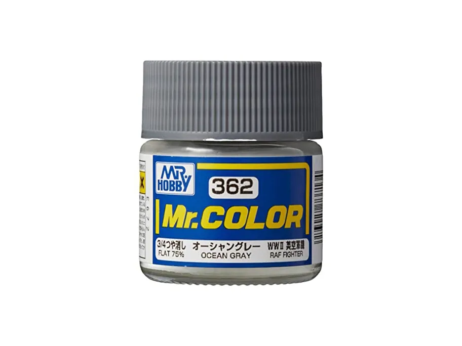 Краска Mr Color, серая океанская BS629, матовая, C 362, 10 мл