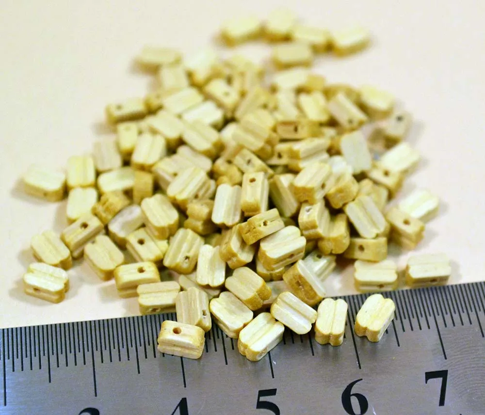 Блок, одношкивный, самшит,  7 мм, 20 шт Блок, одношкивный, самшит,  7 мм, 20 шт