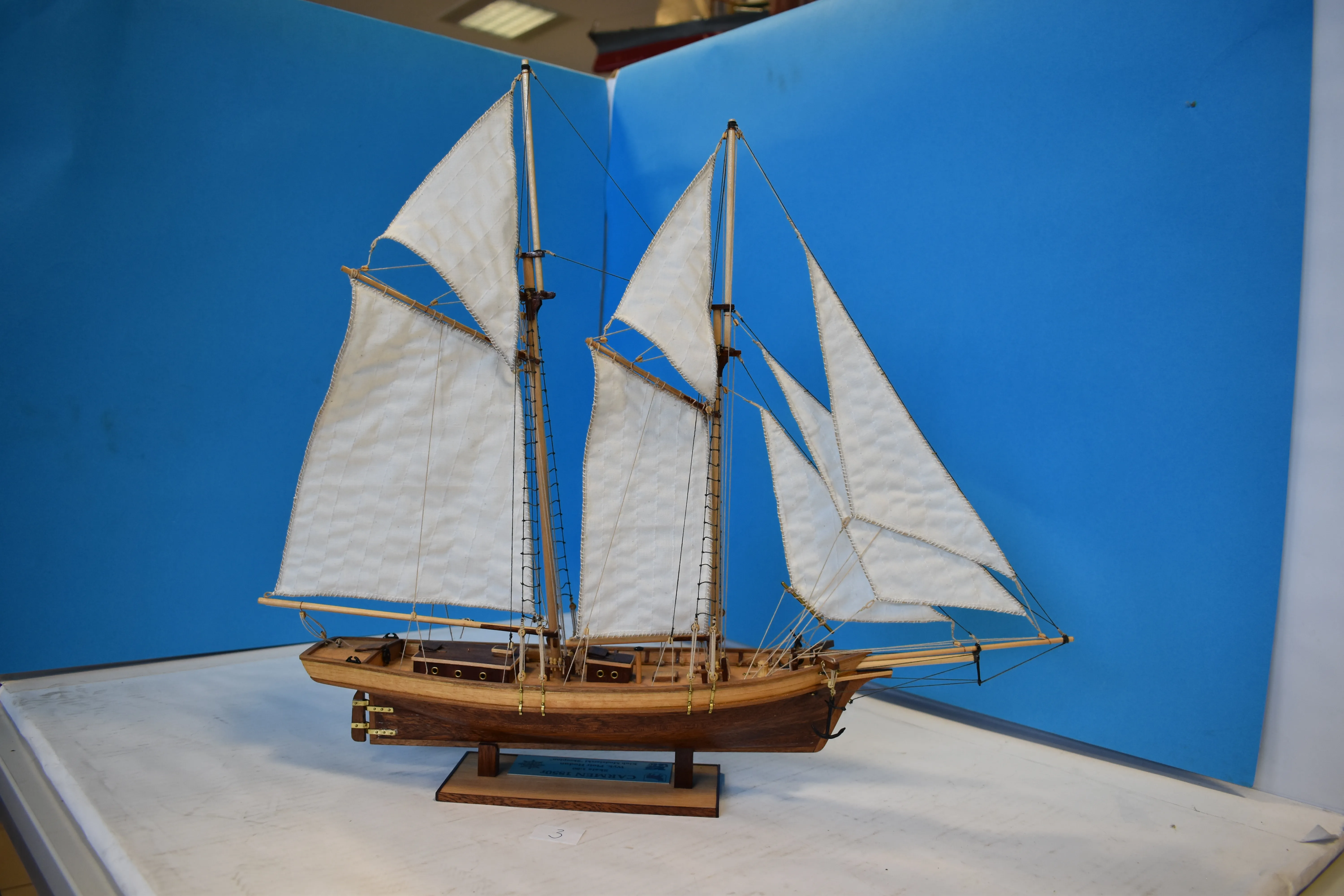 Модель корабля Парусный корабль "Carmen" - Верфь на Столе