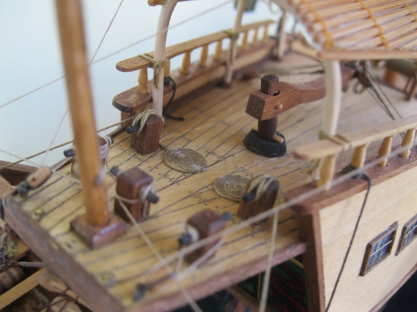 Модель корабля Джонка „RED DRAGON“  - Верфь на Столе