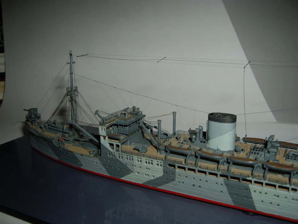 Модель корабля судно снабжения подводных лодок «Хэйан Мару» - Верфь на Столе