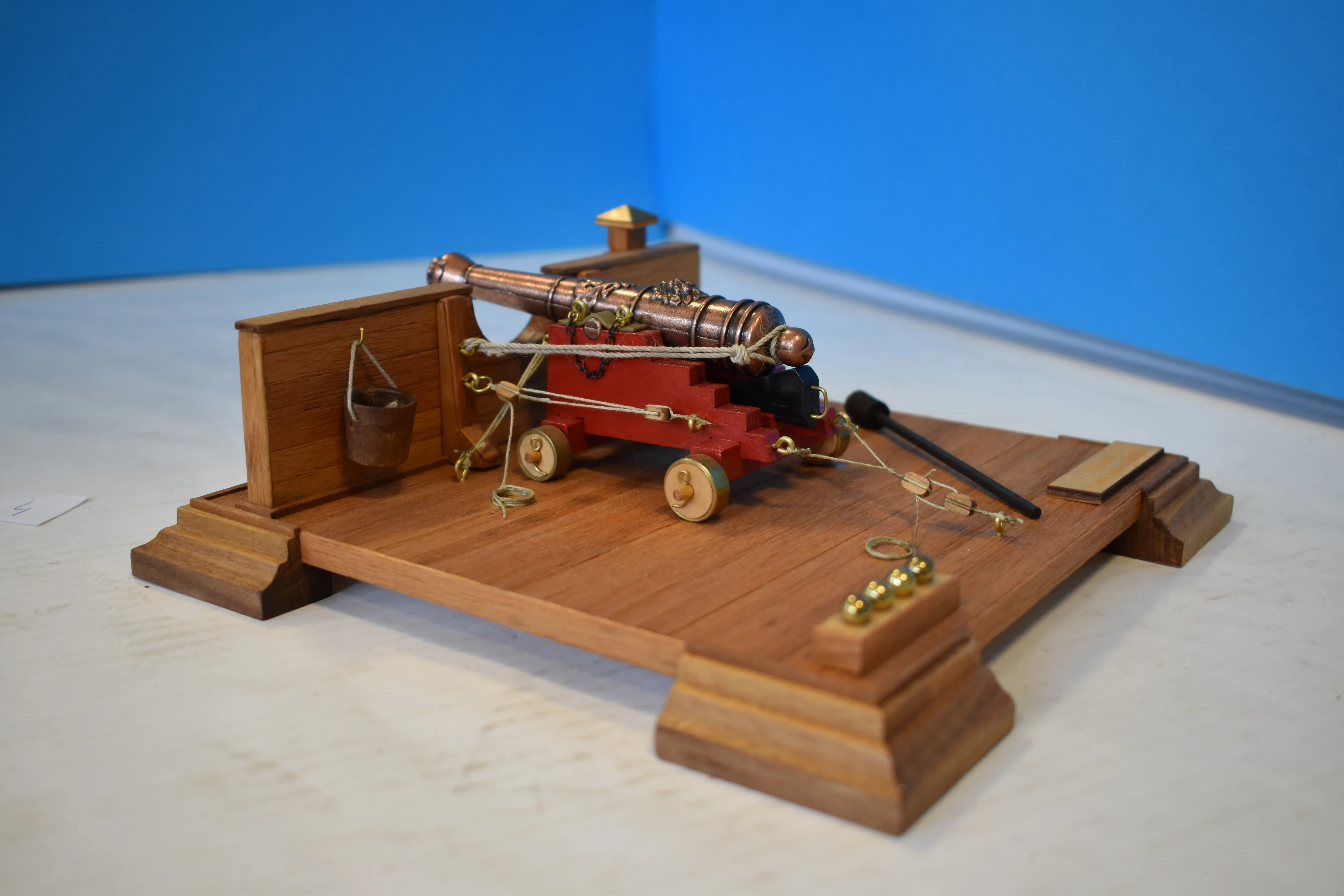 Модель корабля Корабельная пушка "Canone da Marina Francese 1750" - Верфь на Столе