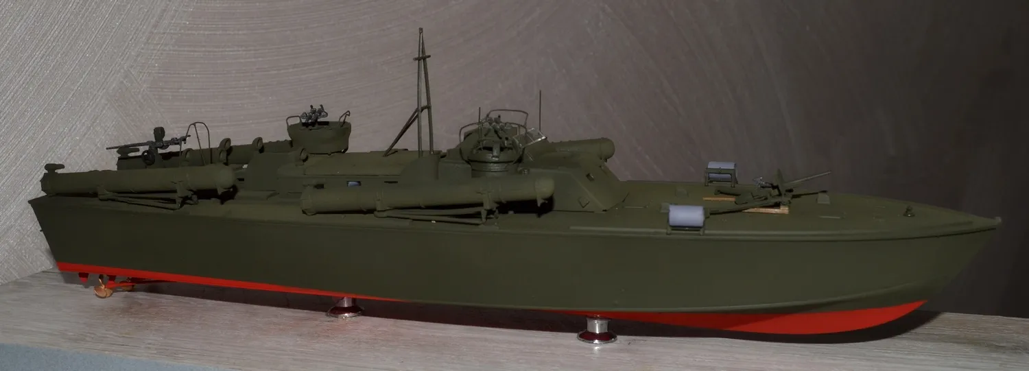 Модель корабля Торпедный катер "PT-109"   - Верфь на Столе