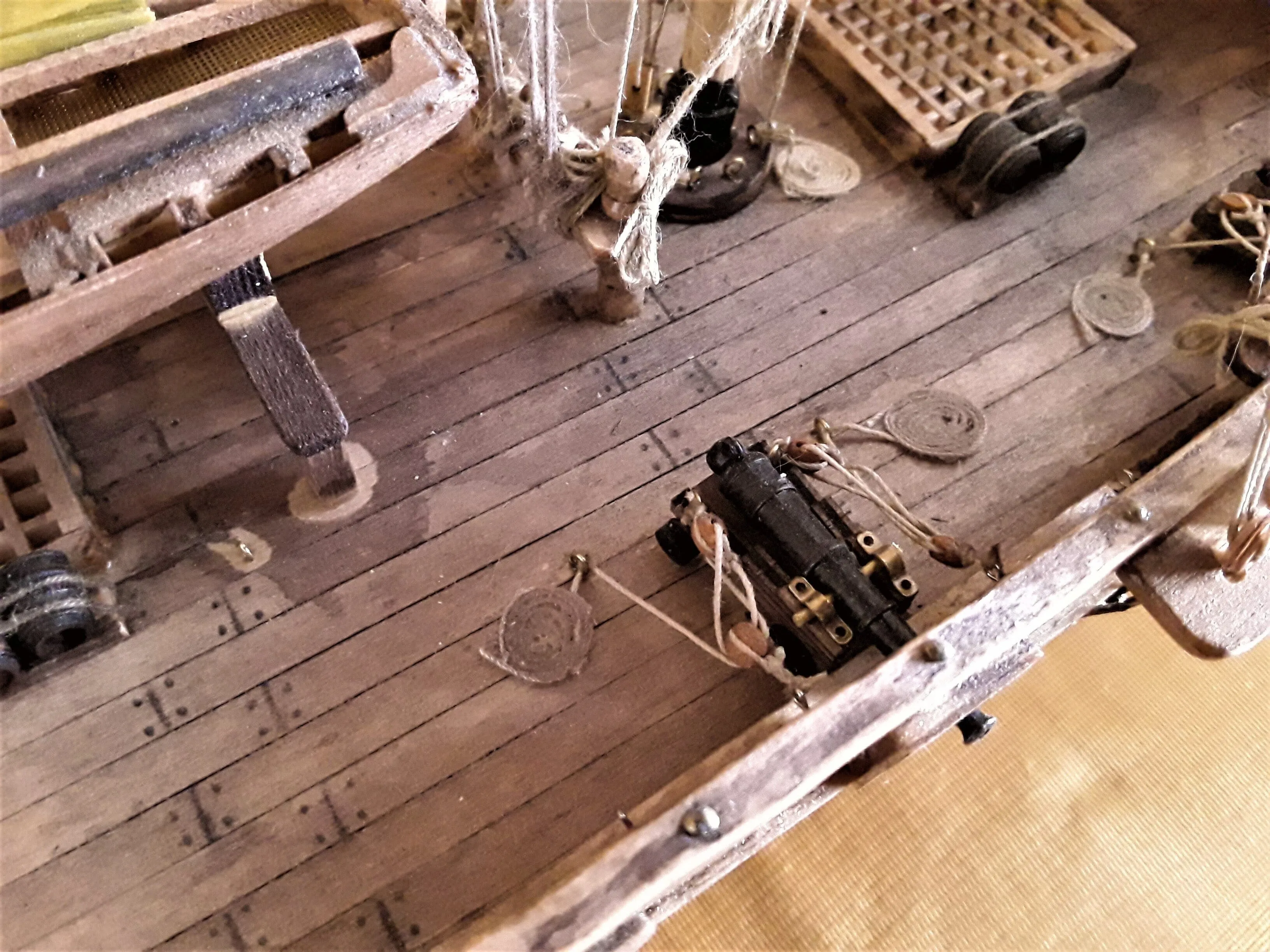 Модель корабля Бригантина "Zeus" - Верфь на Столе