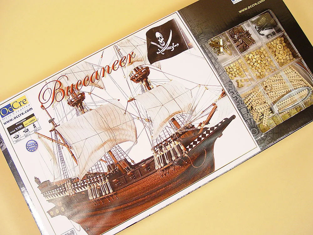 Галеон Buccaneer + (Полный набор инструментов, клея и краски) Галеон Buccaneer + (Полный набор инструментов, клея и краски)