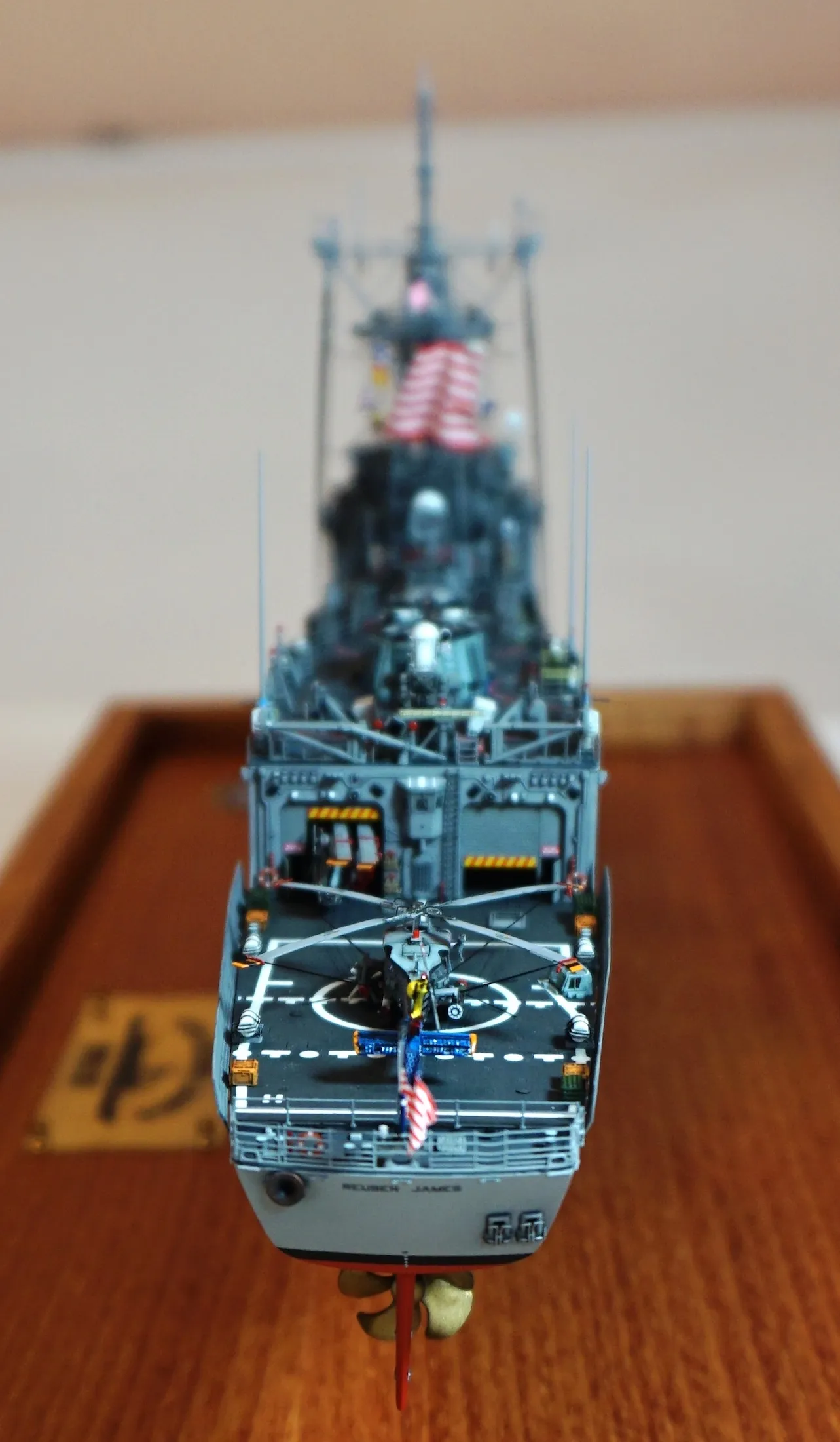 Модель корабля Фрегат Reuben James (FFG-57) - Верфь на Столе