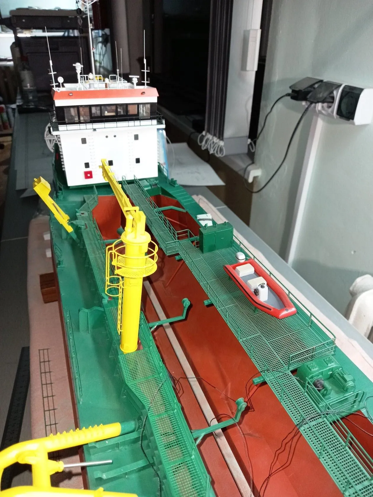 Модель корабля Дноуглубительное судно "Гленфорд" 2020 г. - Верфь на Столе