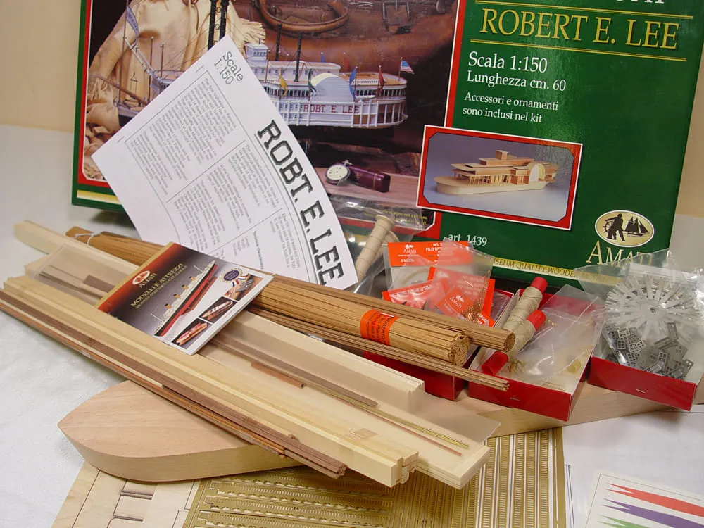 модель парохода Robert E. Lee модель парохода Robert E. Lee