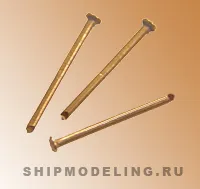 Гвоздь, медь, 0,7х10 мм, 400 шт