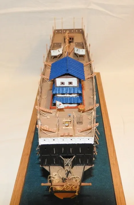 Модель корабля О'Атакебуне - Верфь на Столе