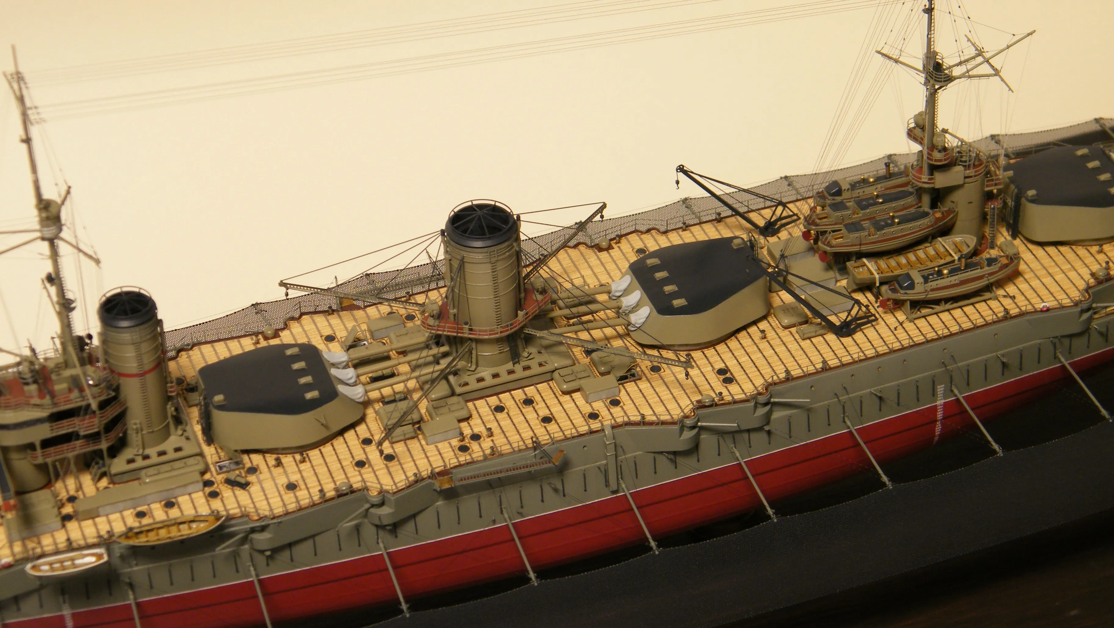 Модель корабля Линкор "Севастополь" начало 1915 г. - Верфь на Столе