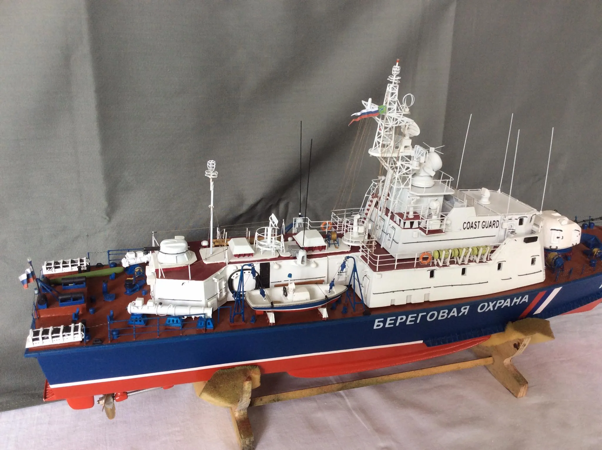 Модель корабля Пограничный сторожевой корабль проекта 10410 «Светляк»  - Верфь на Столе