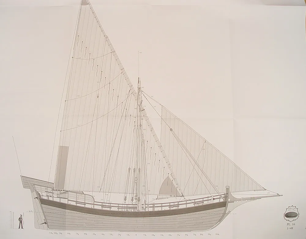 Allège d’Arles, 1833 + чертежи