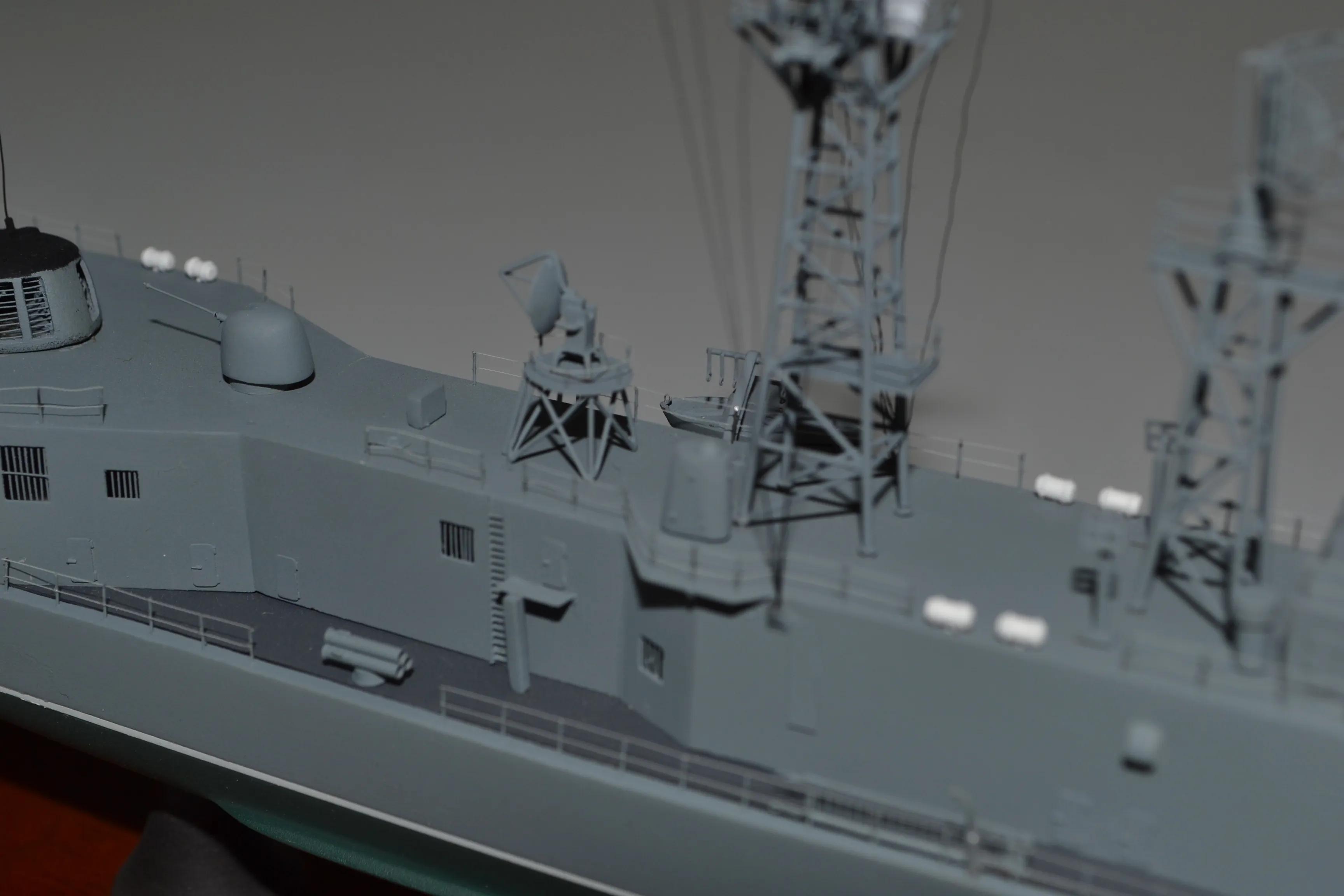 Модель корабля Фрегат FFG-9 «Уодсуорт» - Верфь на Столе