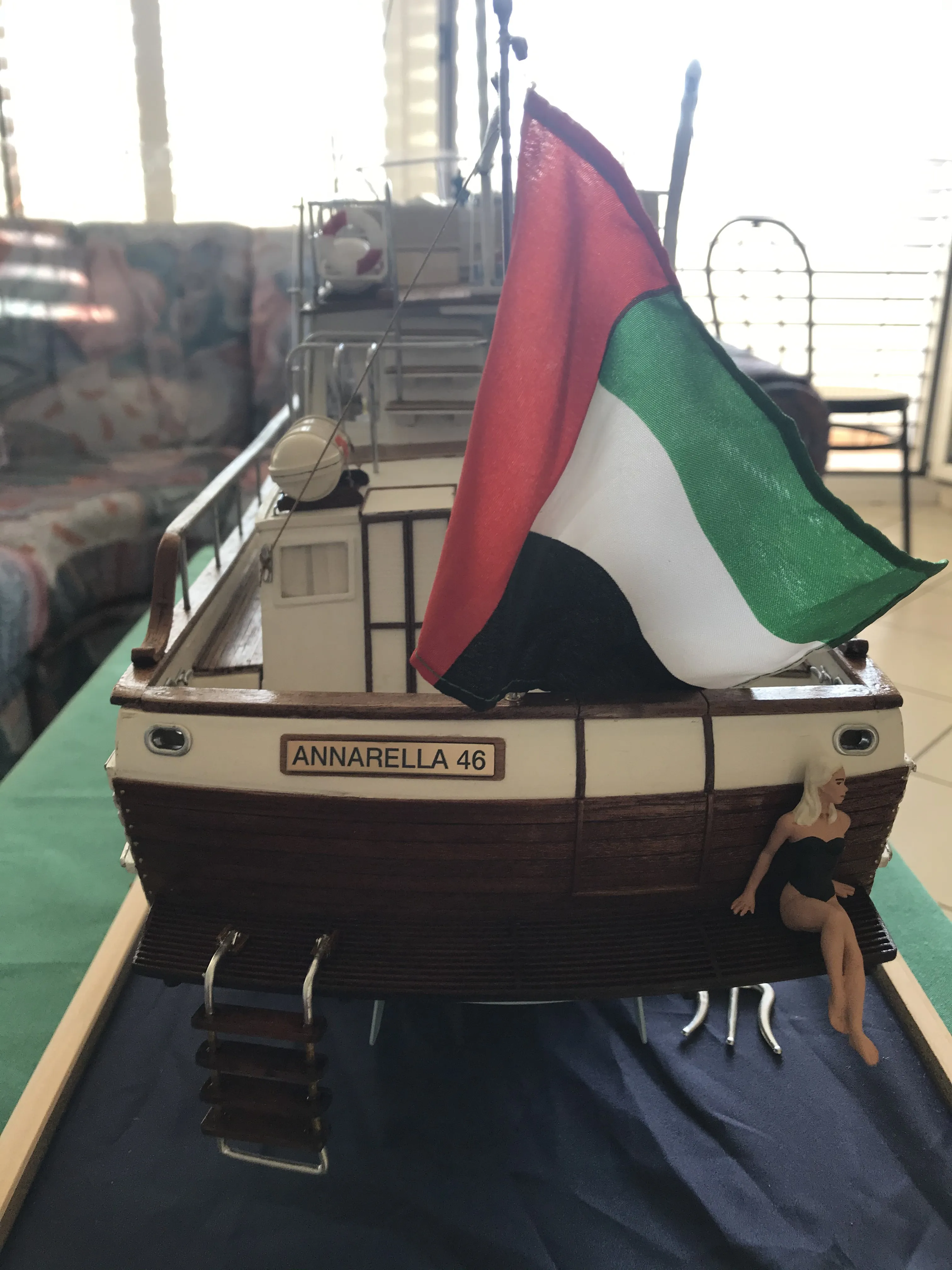 Модель корабля YACHT 46 FEETS “ANNARELLA” - Верфь на Столе