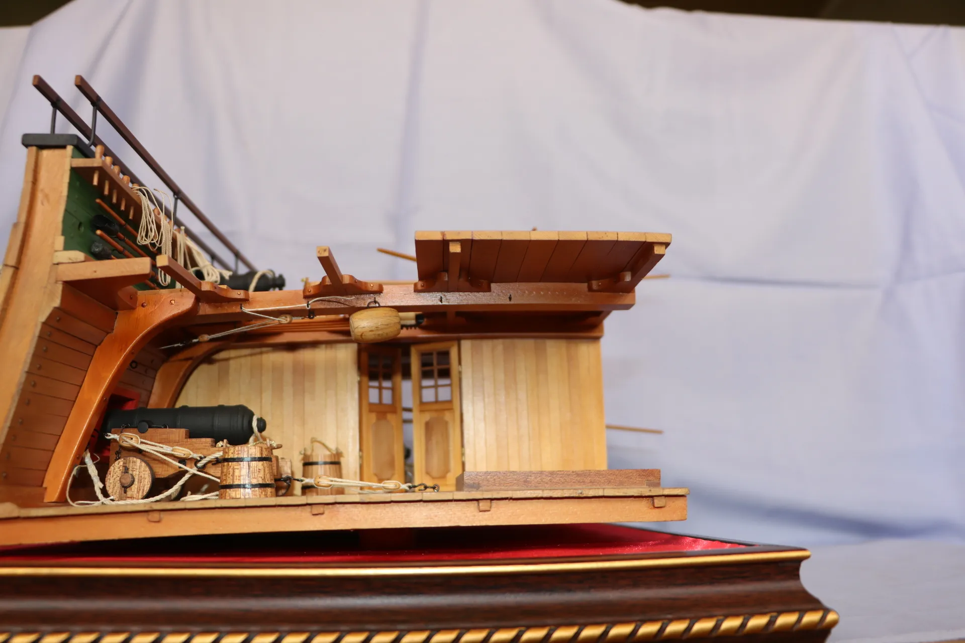 Модель корабля Шлюп "ВОСТОК" (фрагмент) - Верфь на Столе