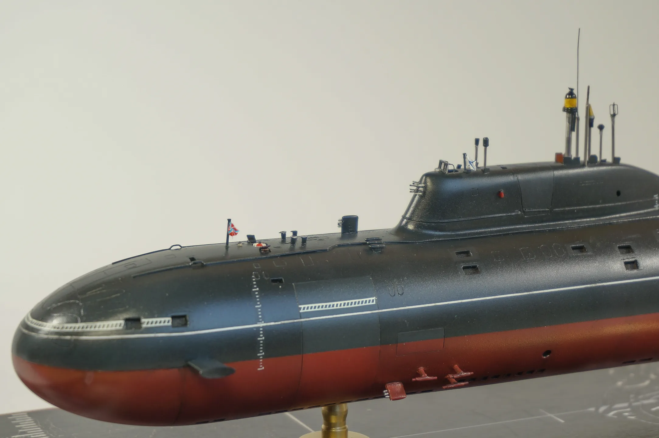 Модель корабля Подводня лодка К-335 «Гепард» - Верфь на Столе