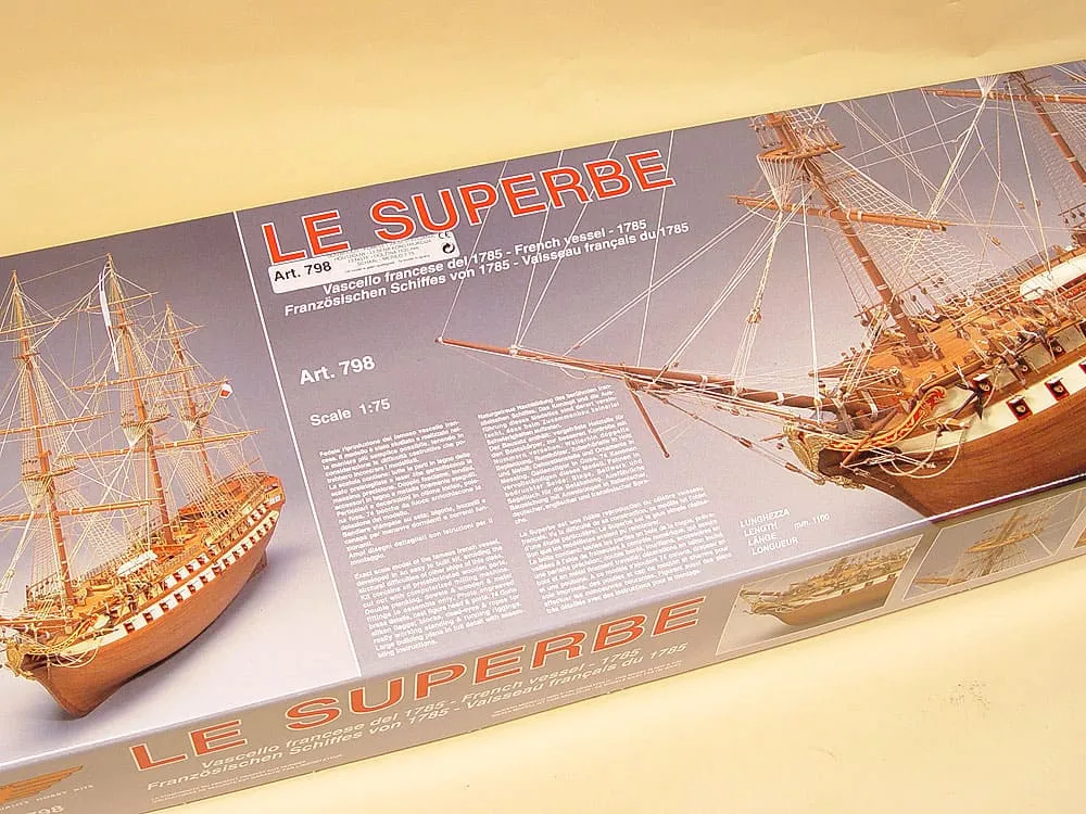 Модель корабля своими руками La Superbe Модель корабля своими руками La Superbe