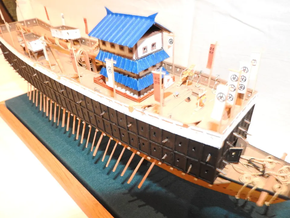 Модель корабля О'Атакебуне - Верфь на Столе