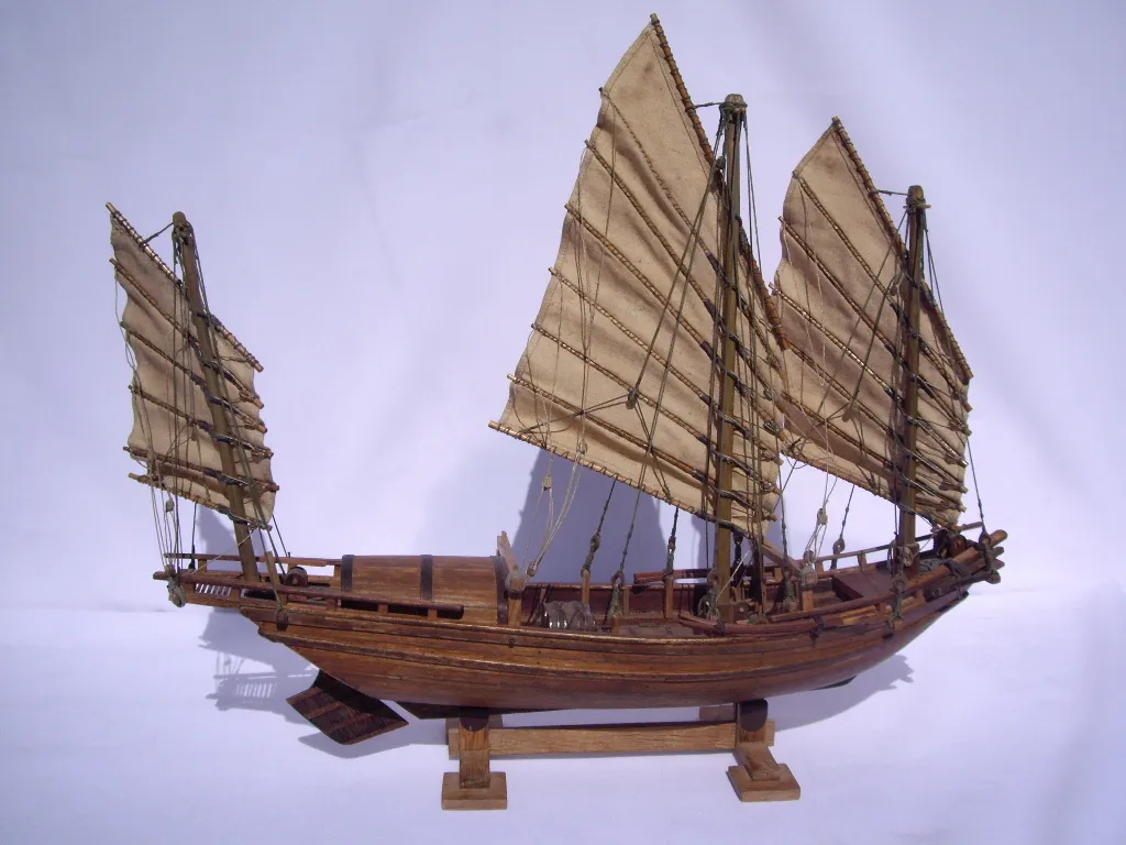 Модель корабля Джонка - Верфь на Столе